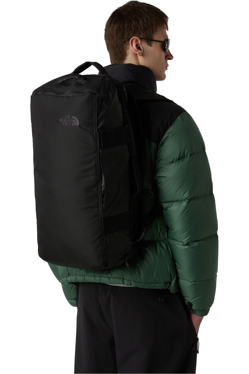 The North Face varios montaña BASE CAMP VOYAGER DUFFEL 32L vista frontal