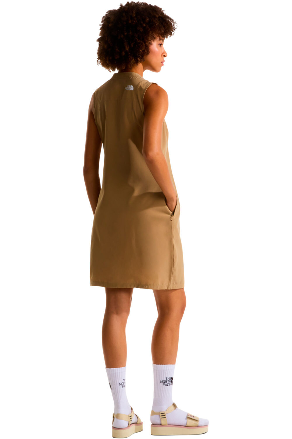 The North Face vestidos mujer W PACKABLE DRESS vista trasera