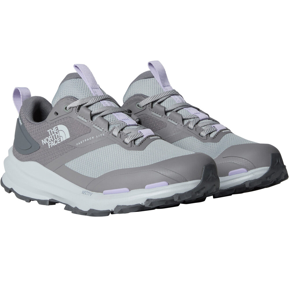 The North Face zapatilla trekking mujer W VECTIV FASTPACK LITE WP lateral interior