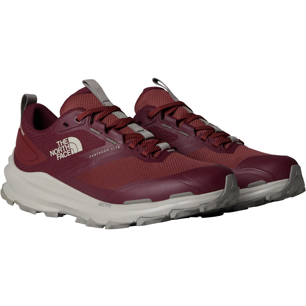 The North Face zapatilla trekking mujer W VECTIV FASTPACK LITE WP vista superior