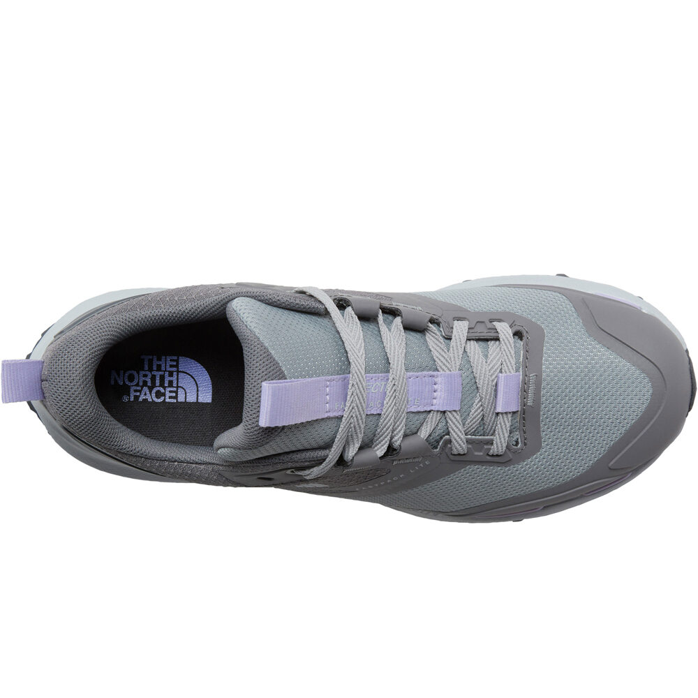 The North Face zapatilla trekking mujer W VECTIV FASTPACK LITE WP vista superior