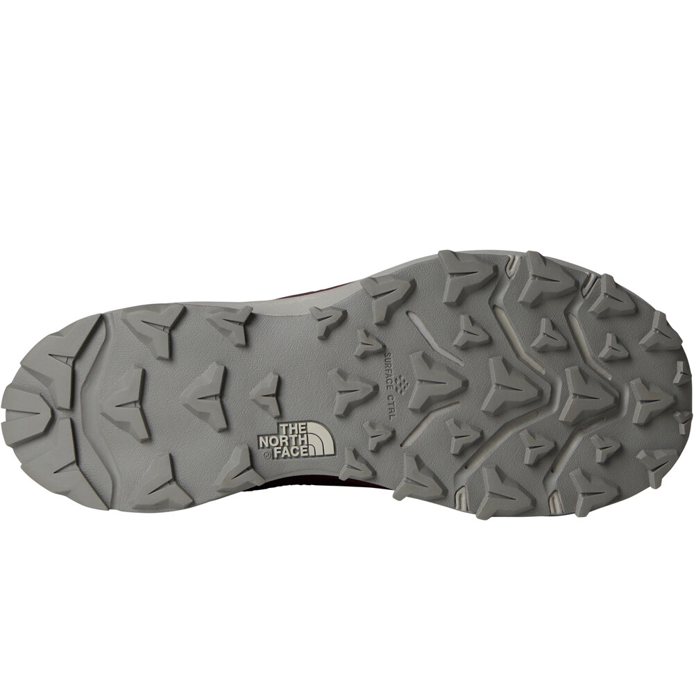 The North Face zapatilla trekking mujer W VECTIV FASTPACK LITE WP vista trasera