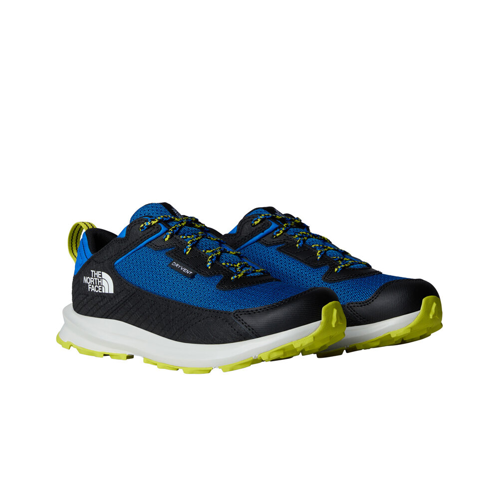 The North Face zapatilla trekking niño Y FASTPACK HIKER WP vista superior