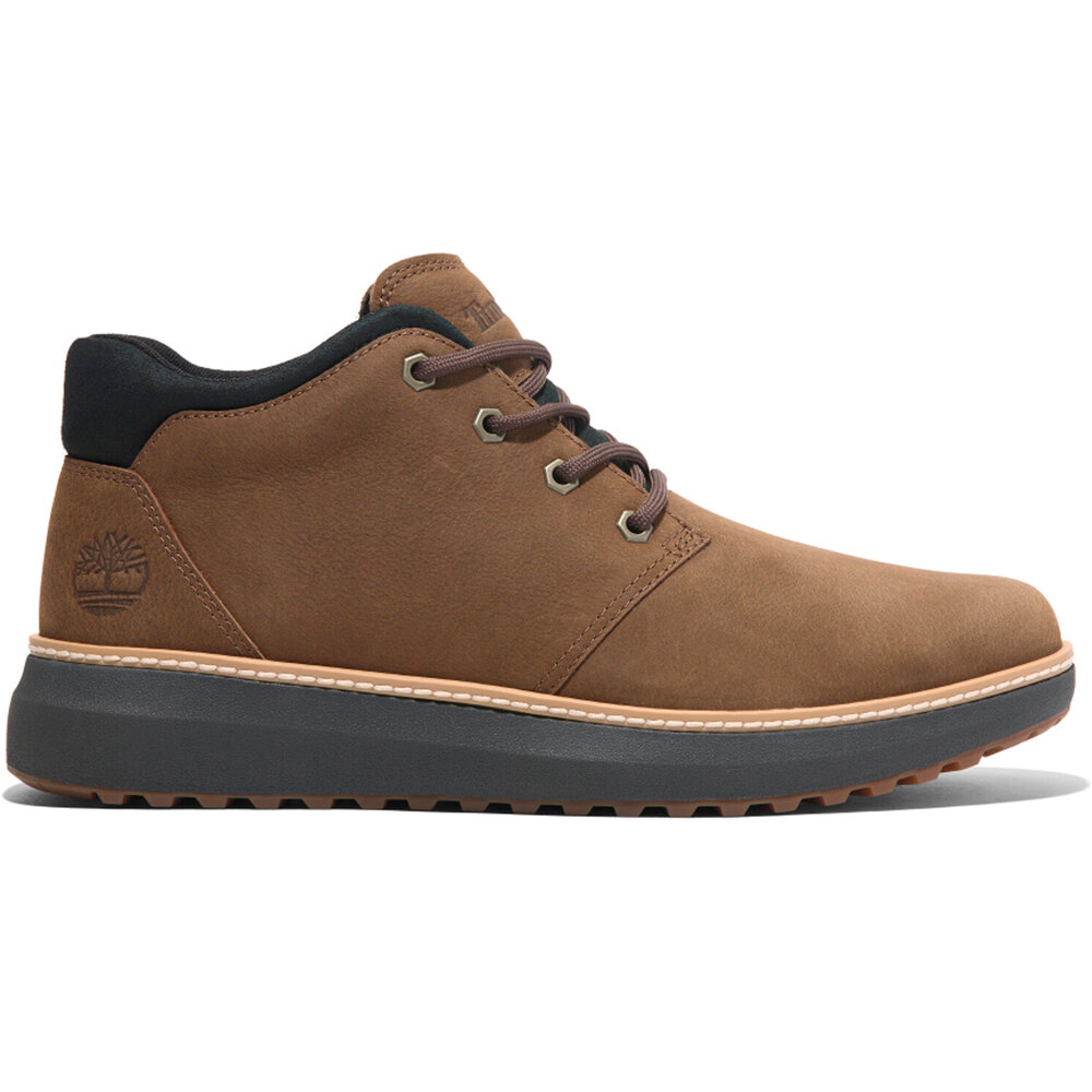Timberland zapatilla moda hombre HUDSON ROAD MID LACE UP CHUKKA BOOT lateral exterior