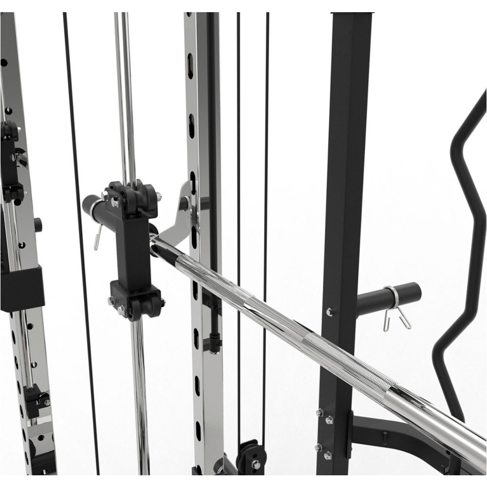 Toorx multiestación musculación Multipower todo en uno doble polea, smith machine, rack 02