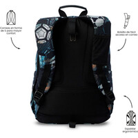 Totto mochila deporte ACUARELES 02