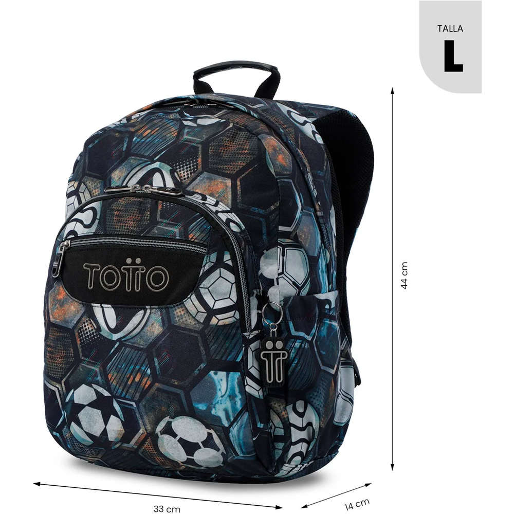 Totto mochila deporte ACUARELES 03