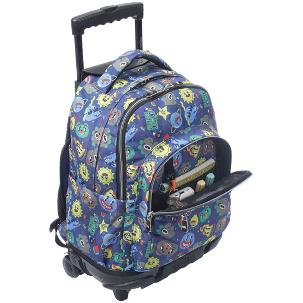 Totto mochila deporte MOCHILA RUEDAS RENGLONES 03