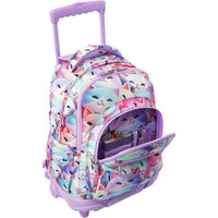 Totto mochila deporte RUEDAS BOMPER RENGLONES 04