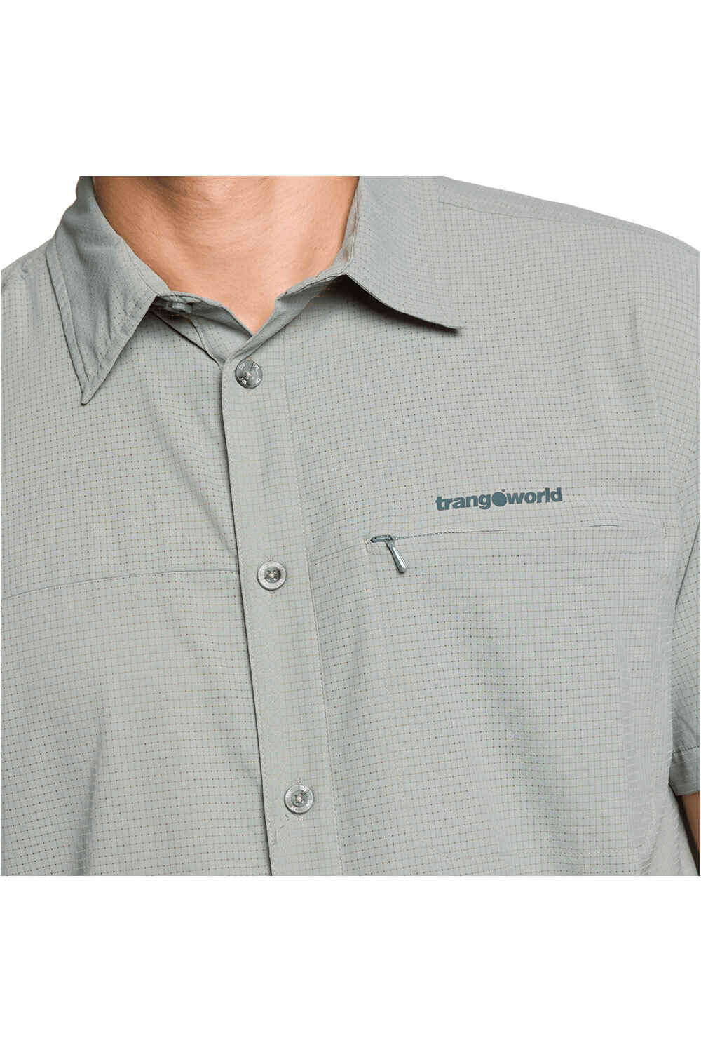 Trango camisa montaña manga corta hombre CAMISA ESERA DF vista detalle