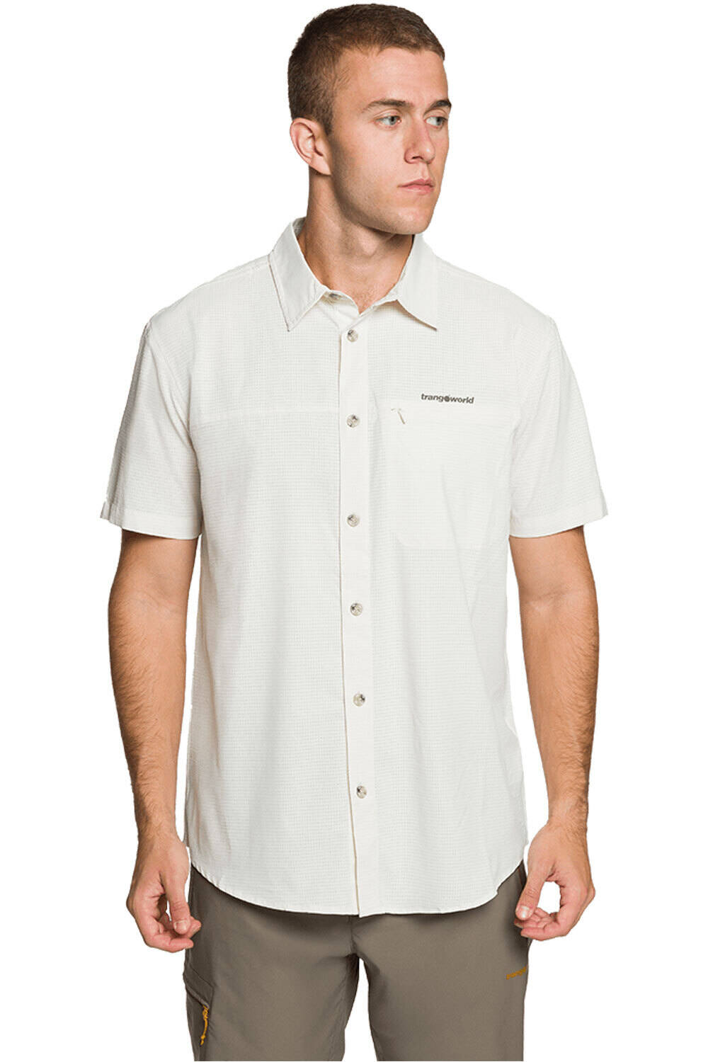 Trango camisa montaña manga corta hombre CAMISA ESERA DF vista frontal