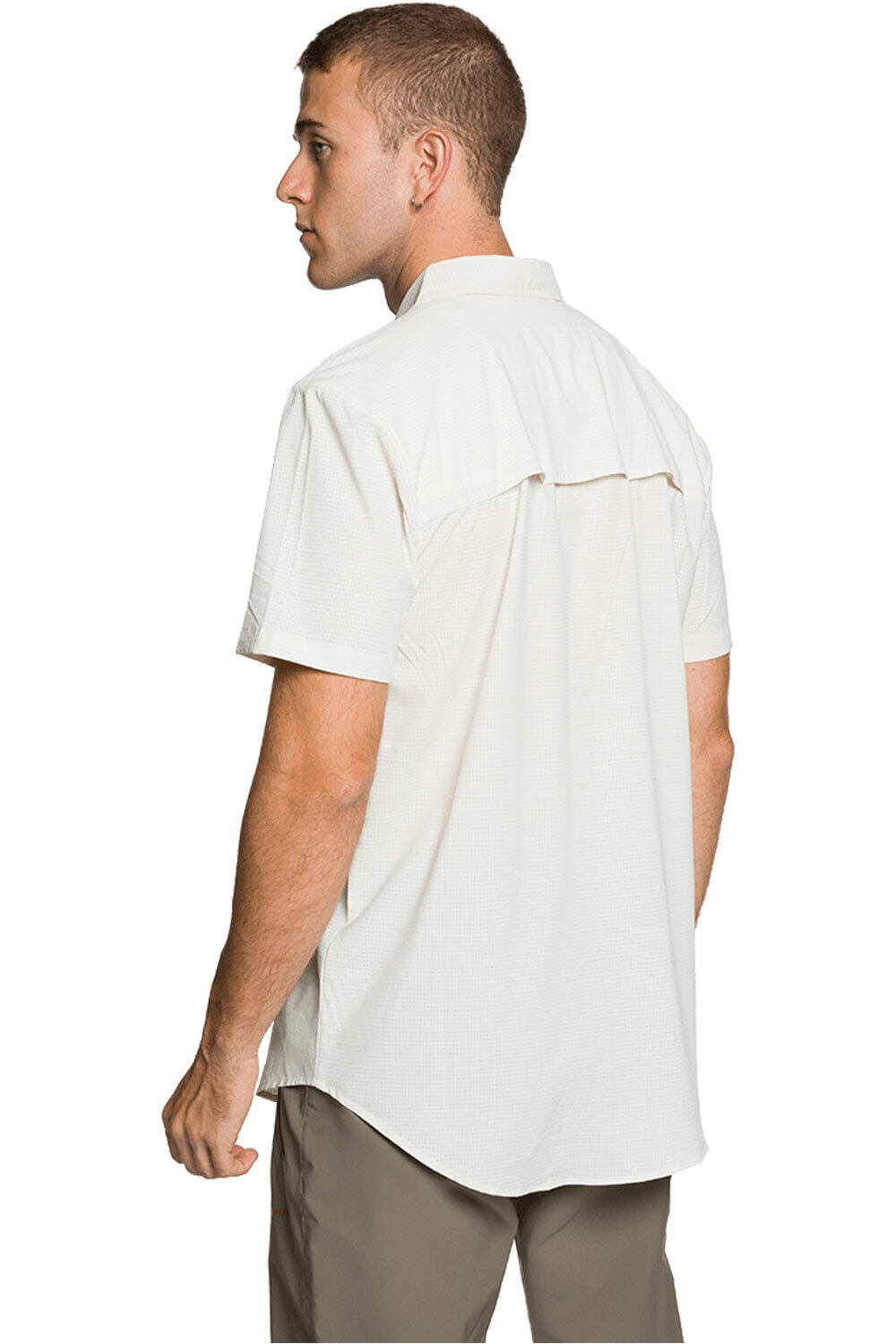 Trango camisa montaña manga corta hombre CAMISA ESERA DF vista trasera