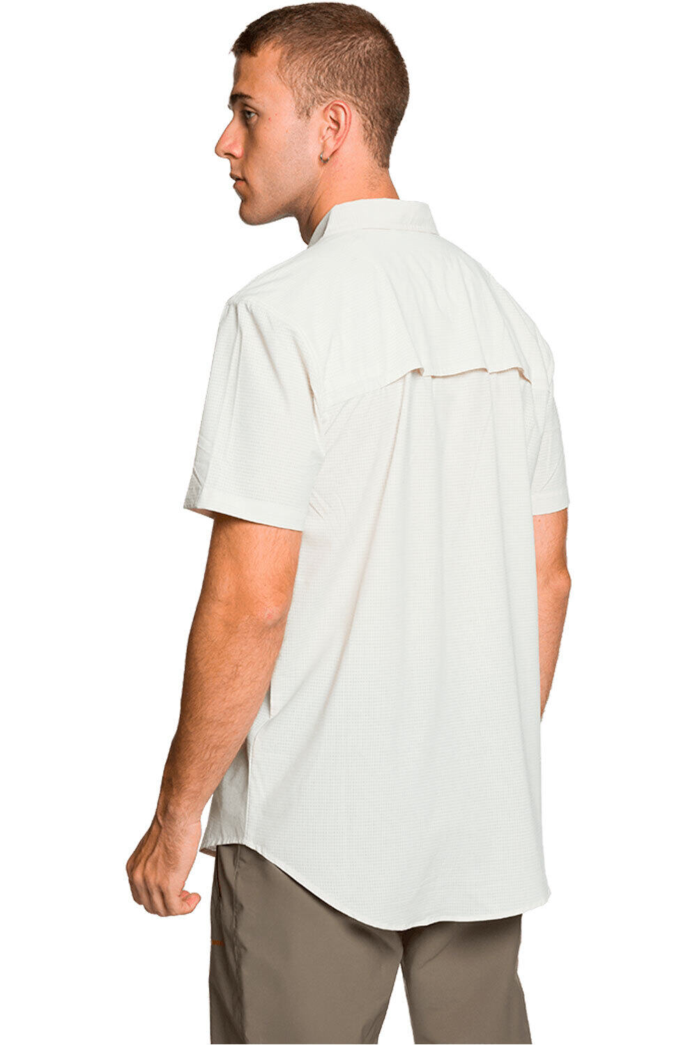 Trango camisa montaña manga corta hombre CAMISA ESERA DF vista trasera