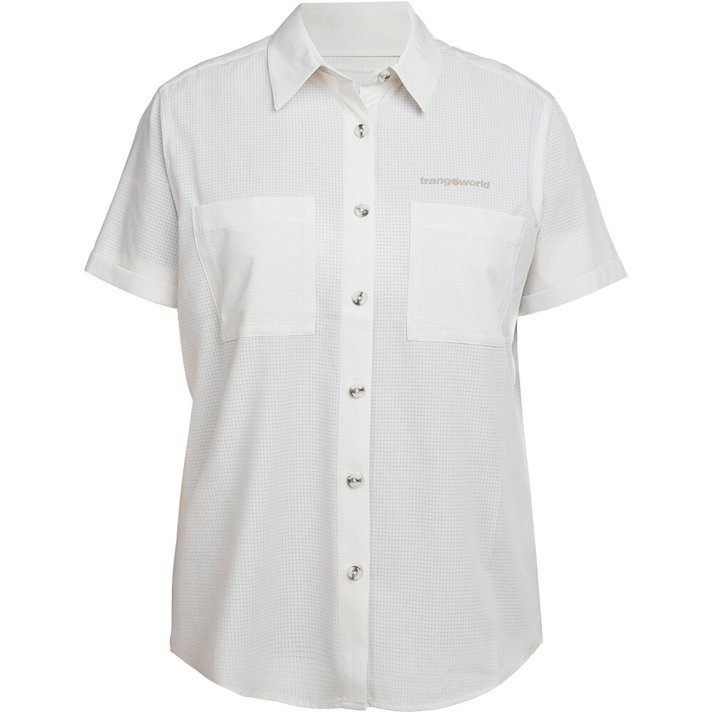 Trango camisa montaña manga corta mujer CAMISA LORIGA vista frontal