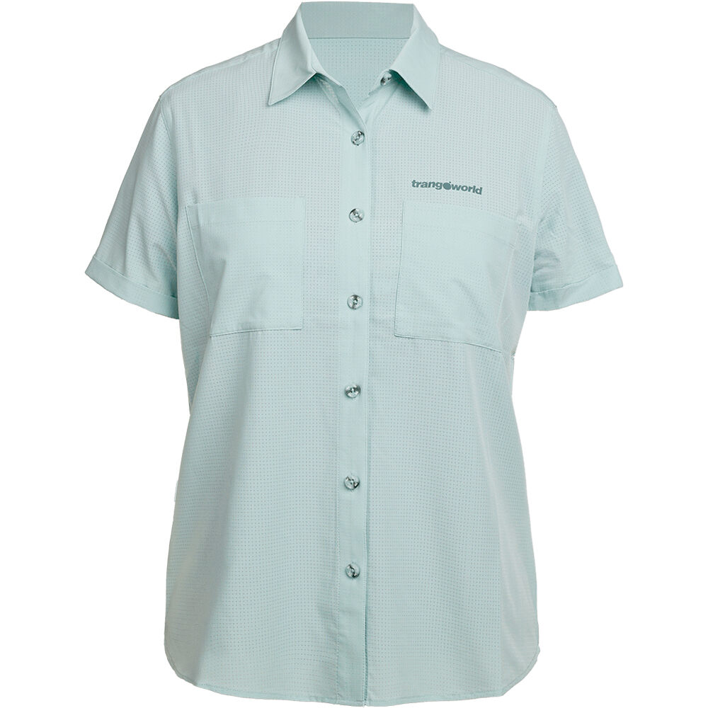 Trango camisa montaña manga corta mujer CAMISA LORIGA vista frontal