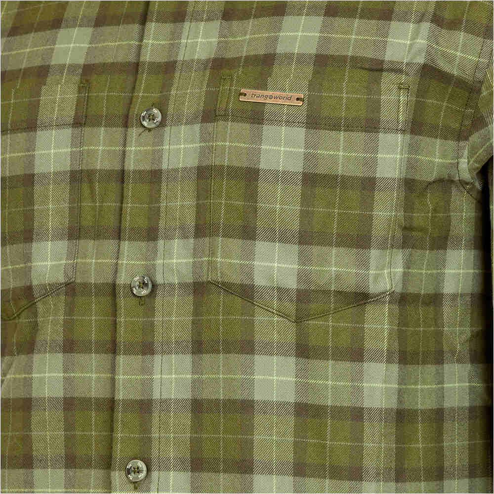 Trango camisa montaña manga larga hombre CAMISA BOWEN vista detalle