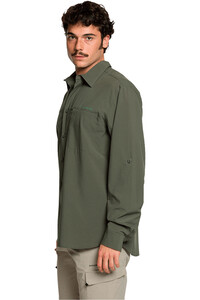 Trango camisa montaña manga larga hombre CAMISA VIGNEMALE DF vista detalle