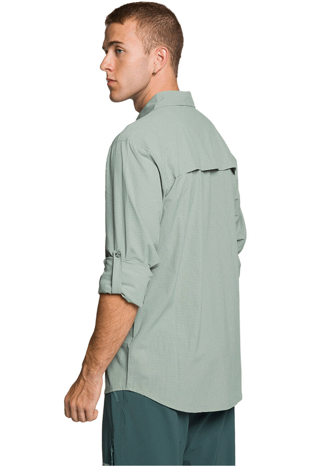 Trango camisa montaña manga larga hombre CAMISA VIGNEMALE DF vista trasera