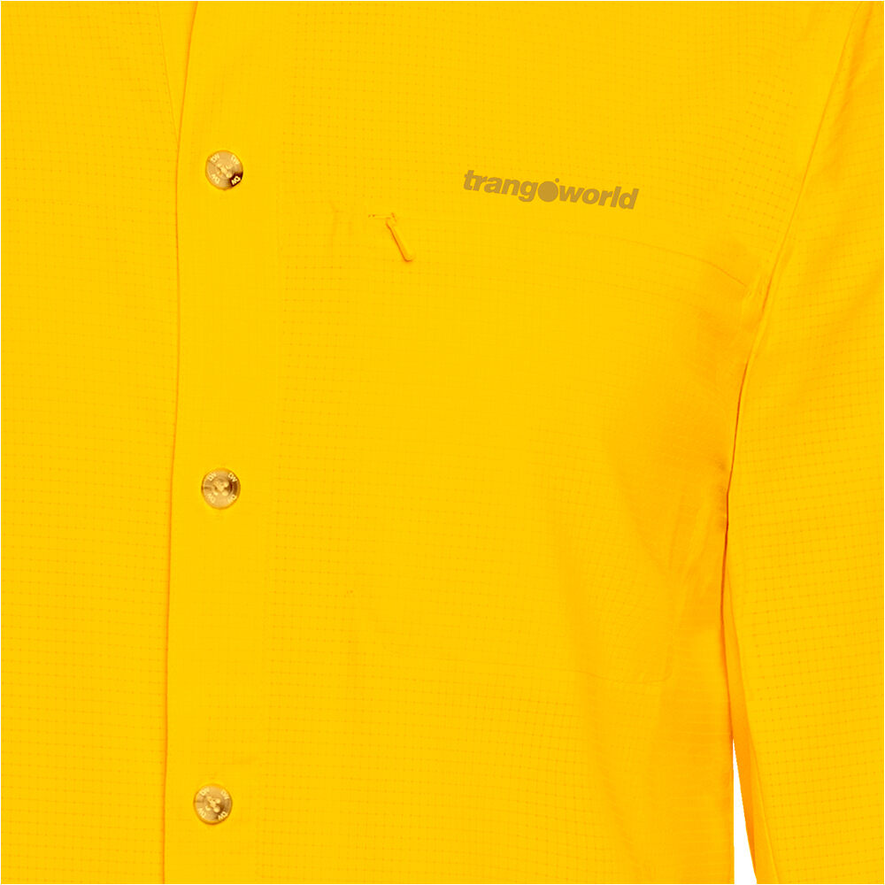 Trango camisa montaña manga larga hombre CAMISA VIGNEMALE DF vista trasera