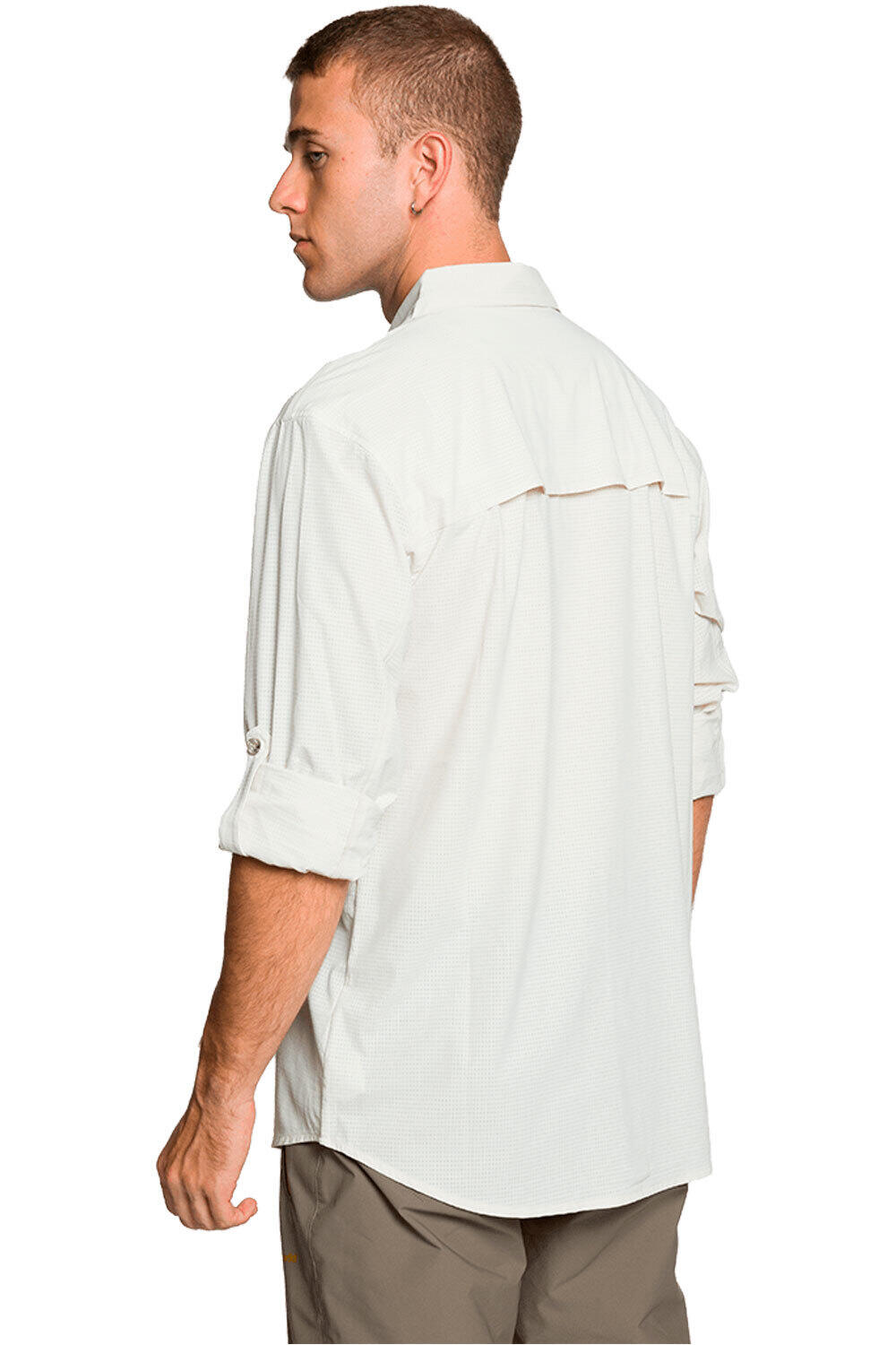 Trango camisa montaña manga larga hombre CAMISA VIGNEMALE DF vista trasera