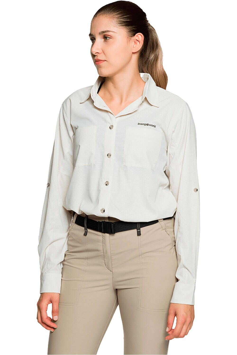 Trango camisa montaña manga larga mujer CAMISA ARDONES DF vista frontal