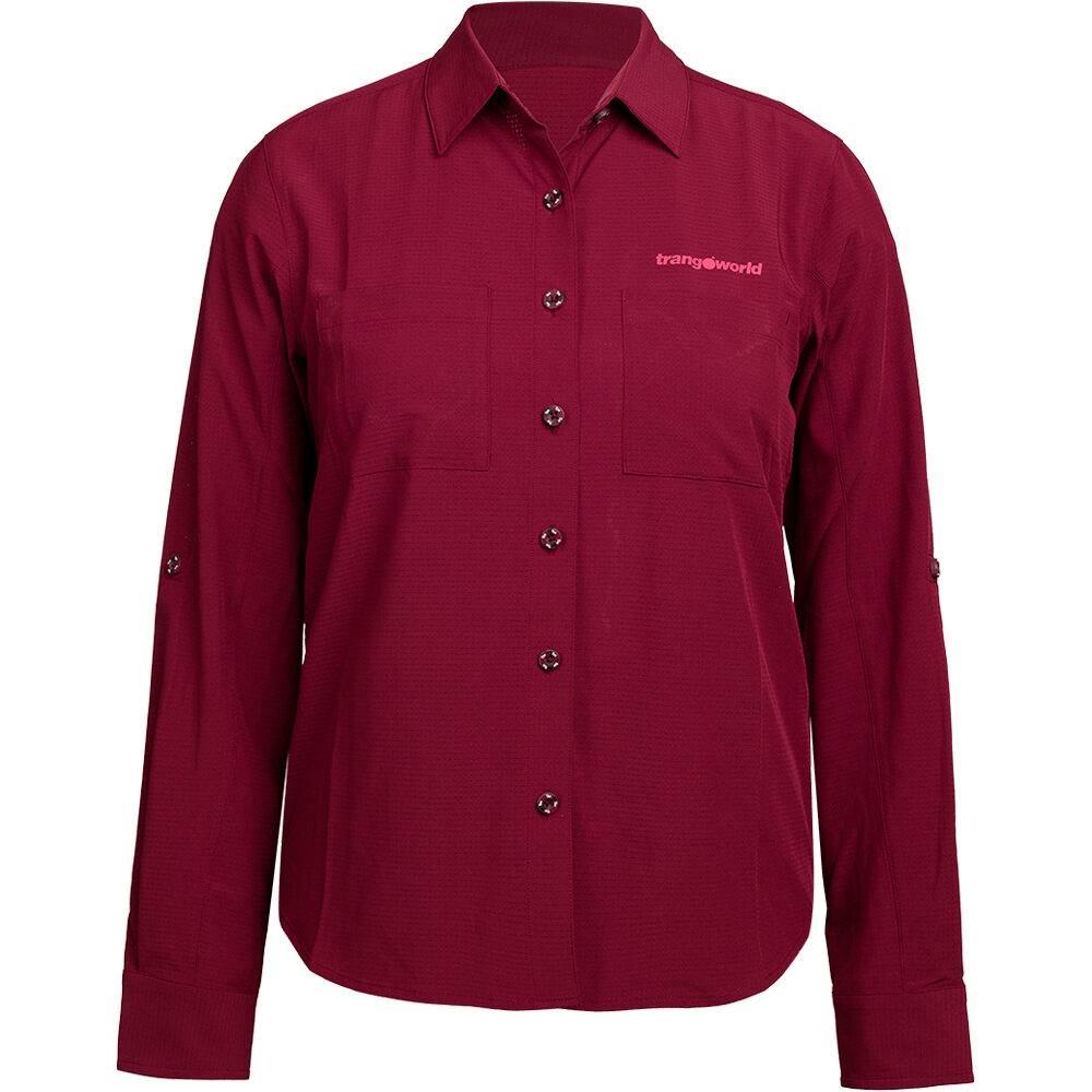 Trango camisa montaña manga larga mujer CAMISA ARDONES DF vista frontal