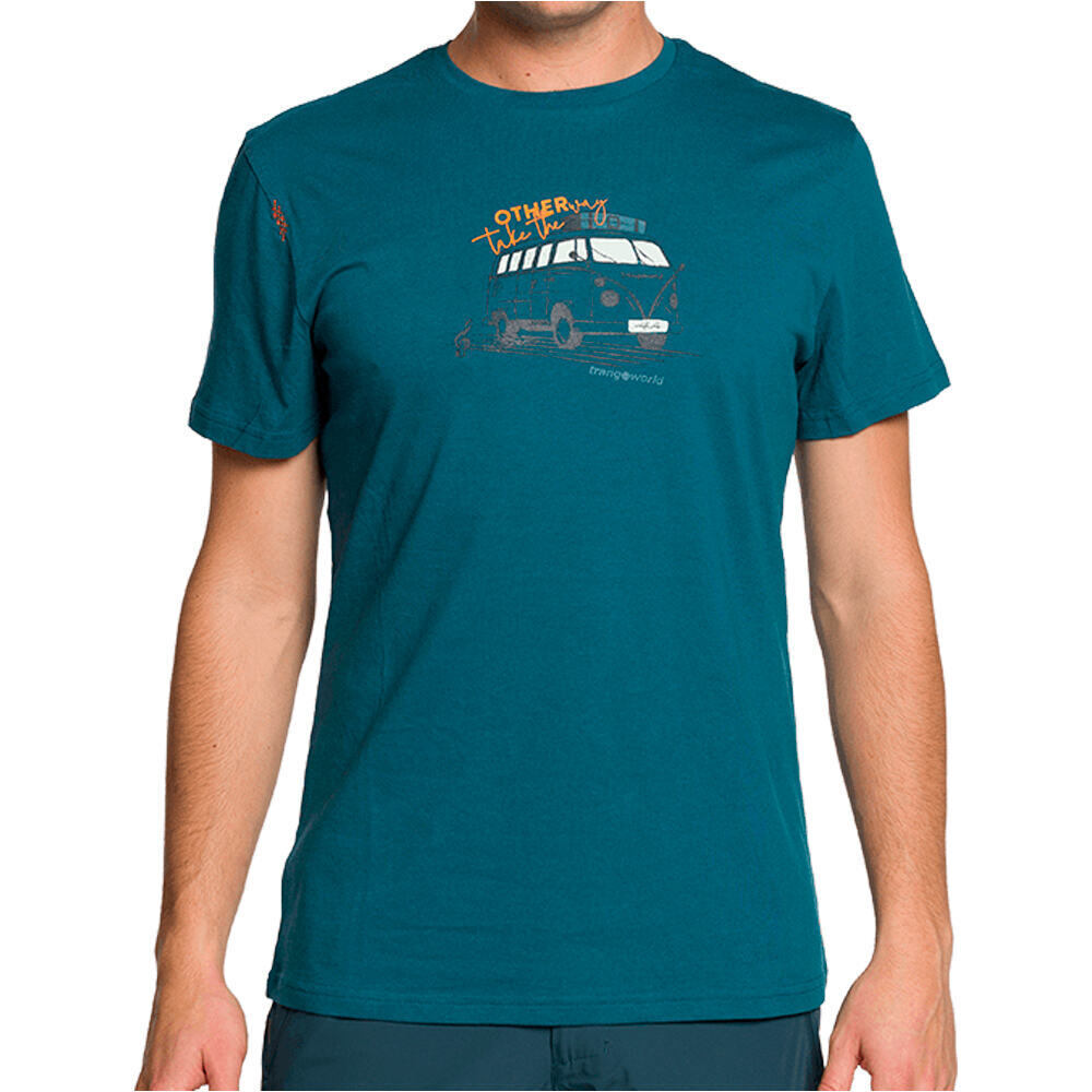 Trango camiseta montaña manga corta hombre _2_CAMISETA MOONLIGHT vista frontal