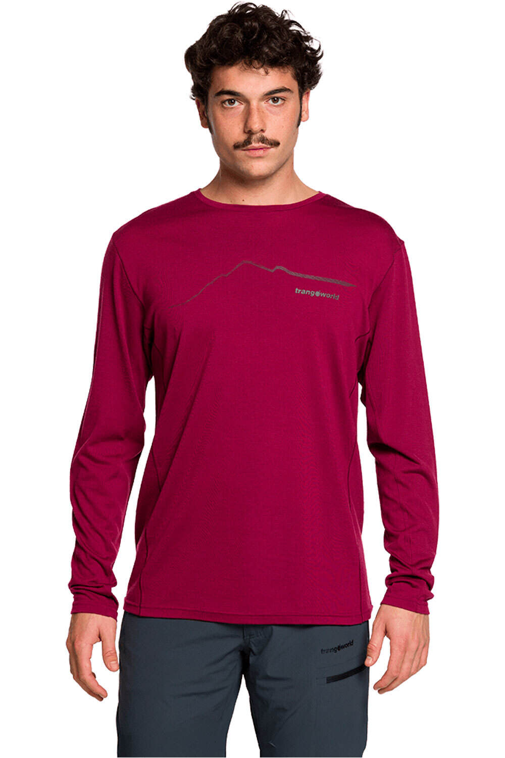 Trango camiseta montaña manga corta hombre CAMISETA AGILE vista frontal