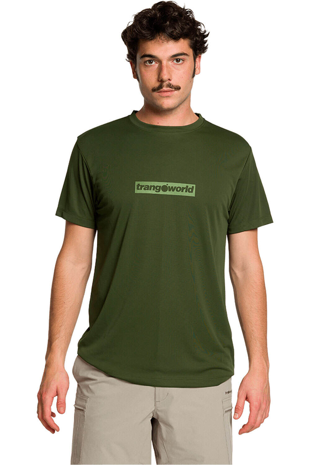 Trango camiseta montaña manga corta hombre CAMISETA BRISSON V02 vista frontal