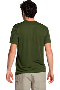 Trango camiseta montaña manga corta hombre CAMISETA BRISSON V02 vista trasera