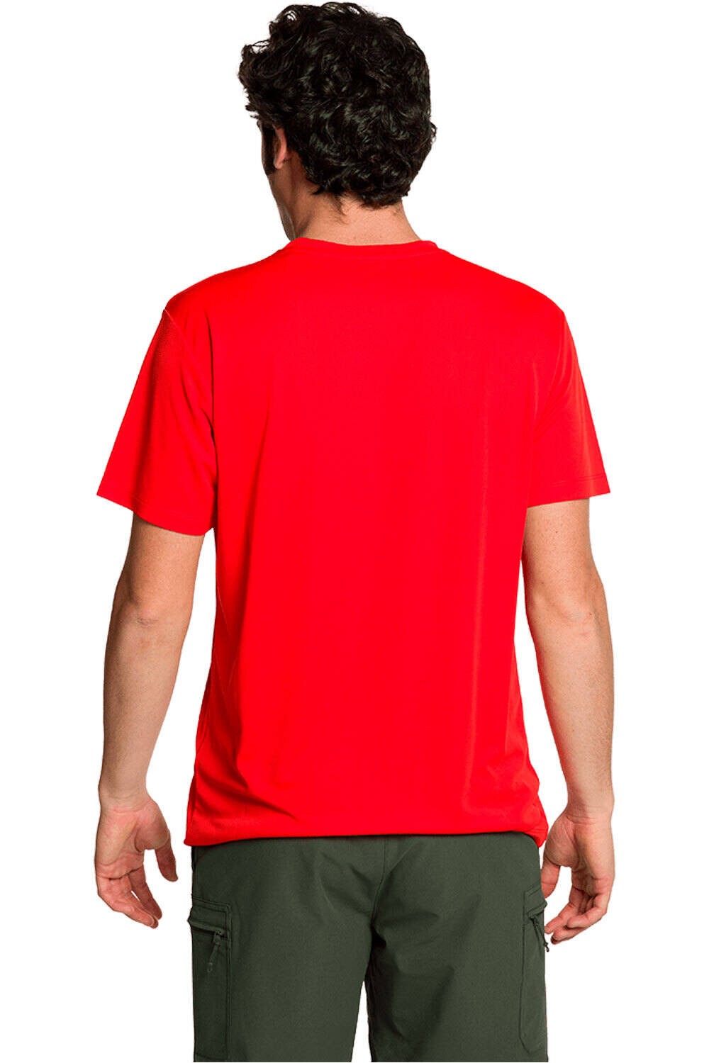 Trango camiseta montaña manga corta hombre CAMISETA BRISSON V02 vista trasera