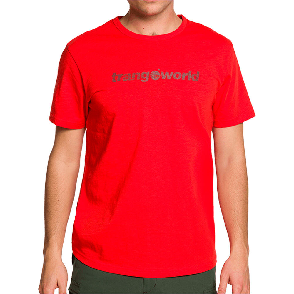 Trango camiseta montaña manga corta hombre CAMISETA DUERO DF vista frontal