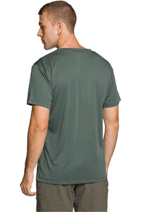 Trango camiseta montaña manga corta hombre CAMISETA DZUKO vista trasera