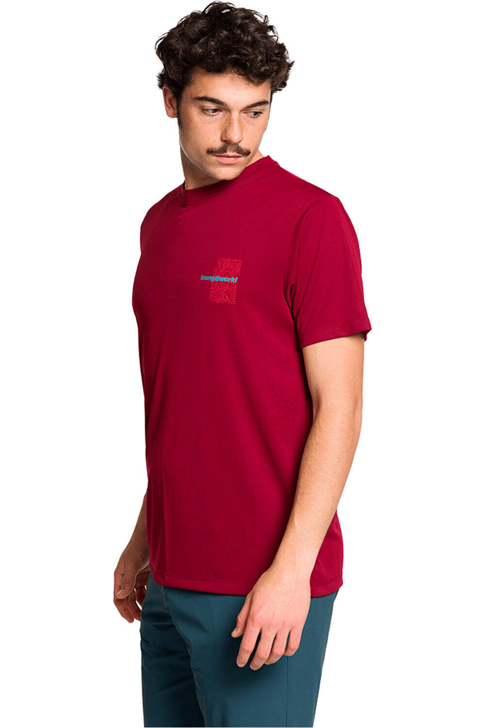 Trango camiseta montaña manga corta hombre CAMISETA KEILOR vista detalle