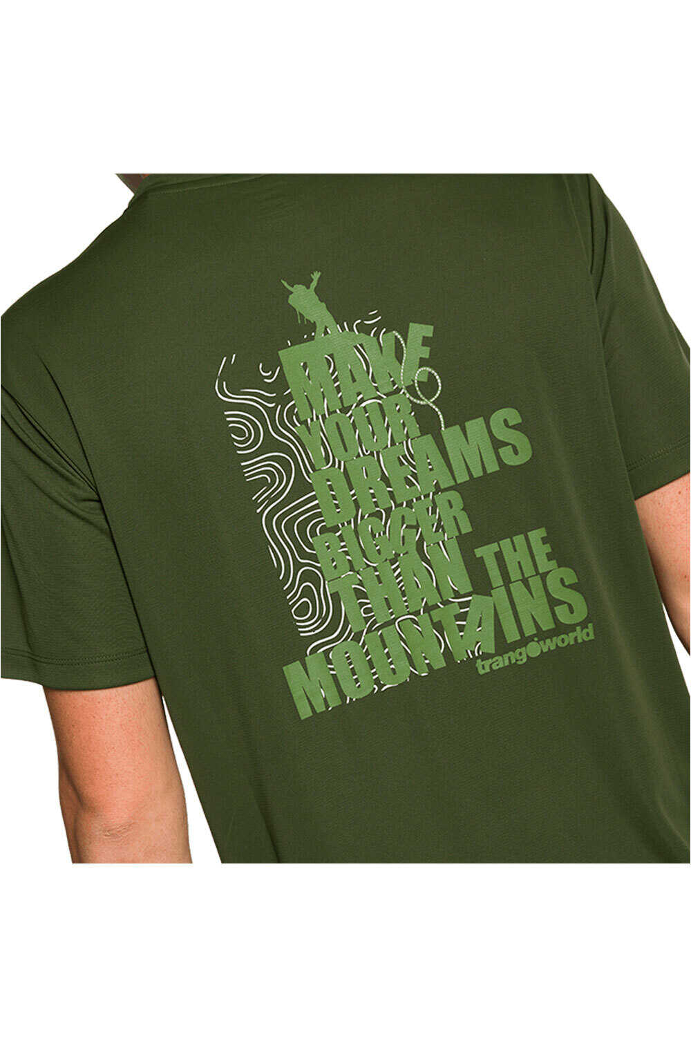 Trango camiseta montaña manga corta hombre CAMISETA KEILOR vista detalle