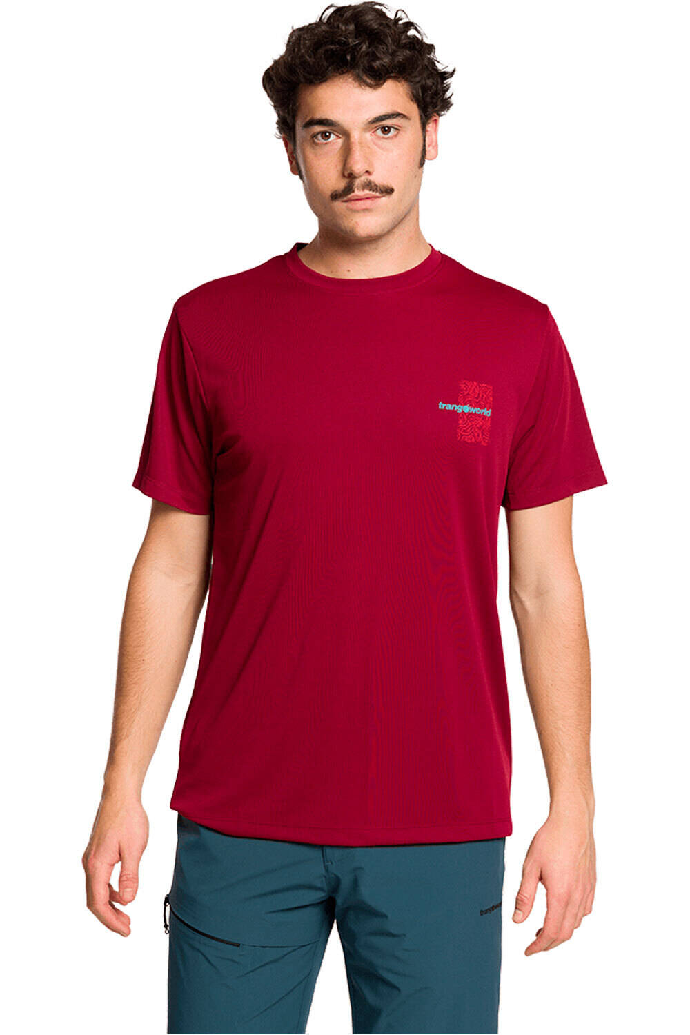 Trango camiseta montaña manga corta hombre CAMISETA KEILOR vista frontal