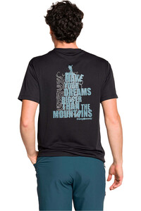 Trango camiseta montaña manga corta hombre CAMISETA KEILOR vista trasera