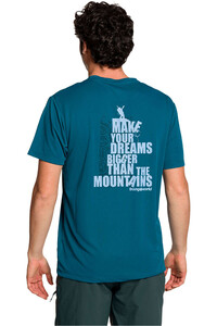 Trango camiseta montaña manga corta hombre CAMISETA KEILOR vista trasera