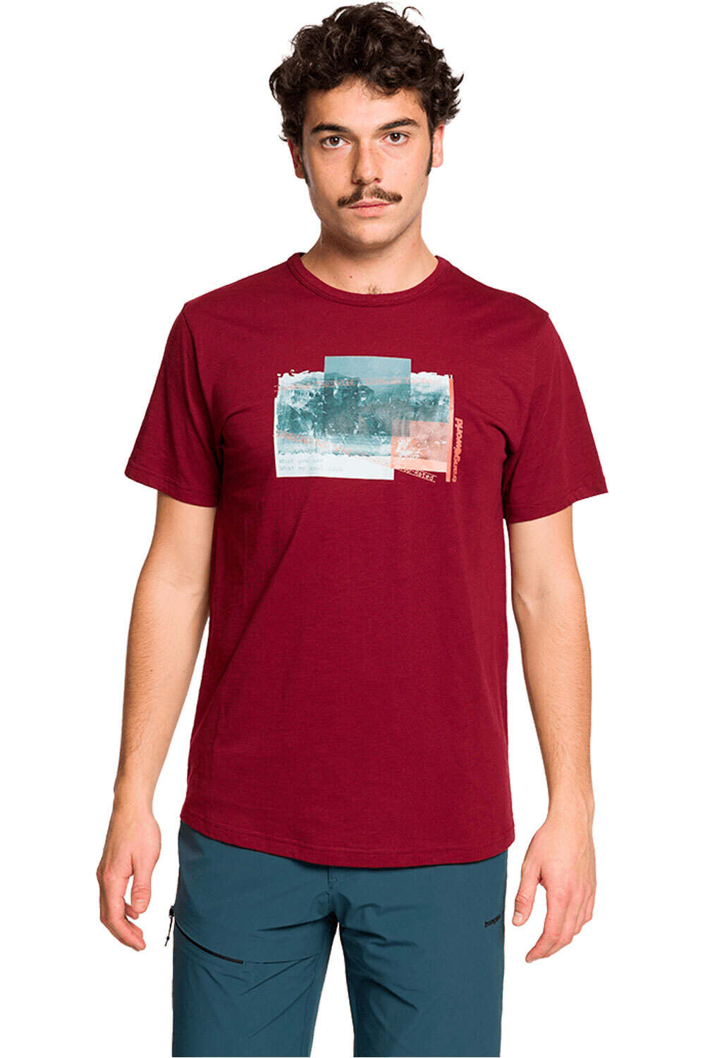 Trango camiseta montaña manga corta hombre CAMISETA MACKAY vista frontal