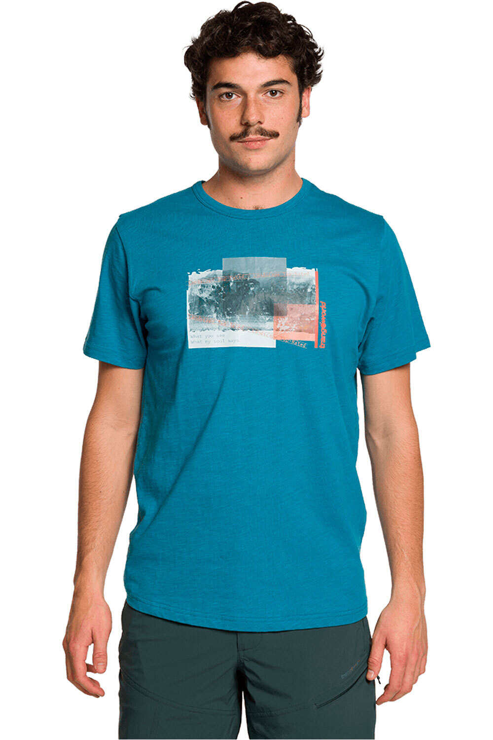 Trango camiseta montaña manga corta hombre CAMISETA MACKAY vista frontal