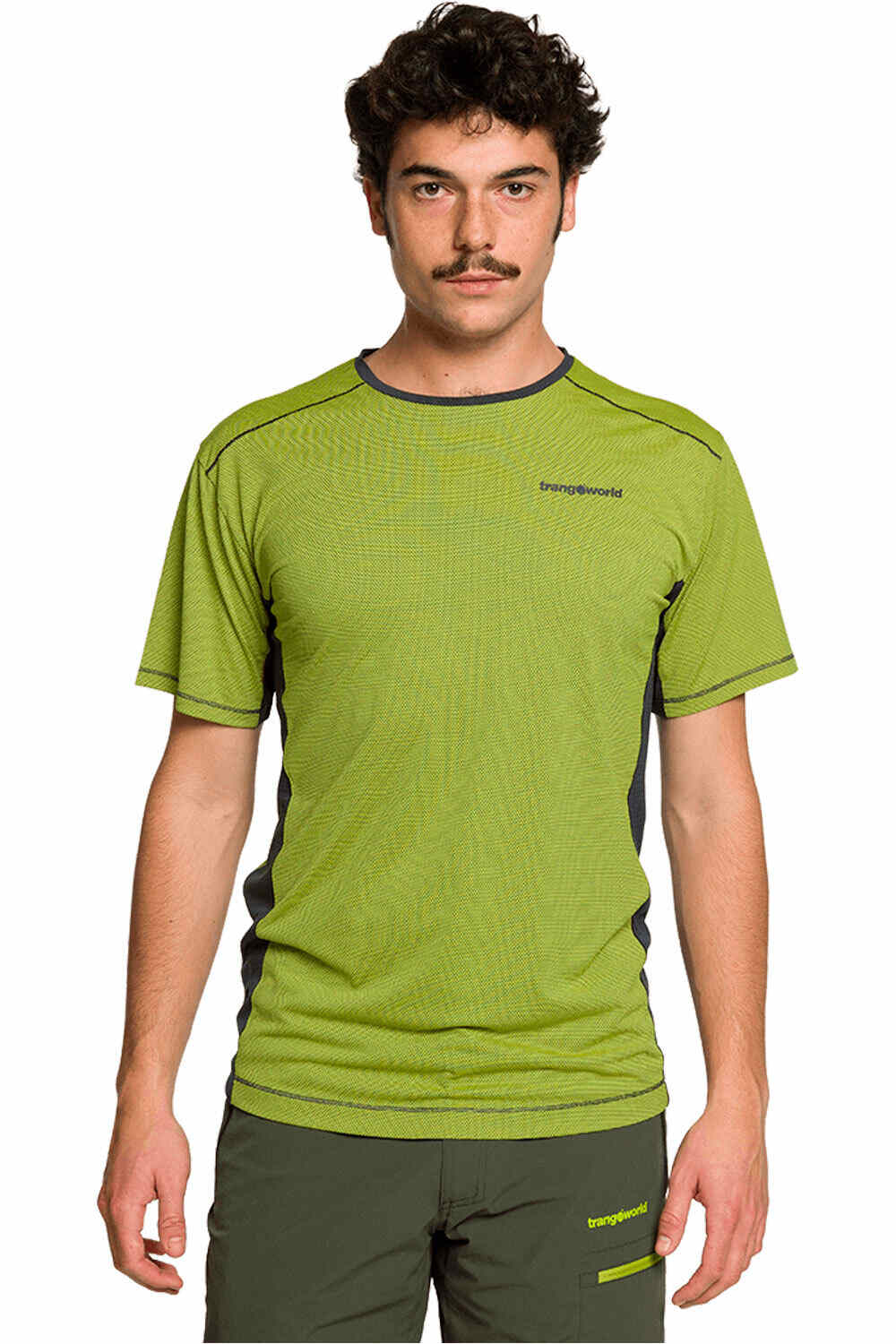 Trango camiseta montaña manga corta hombre CAMISETA RITSEM vista frontal