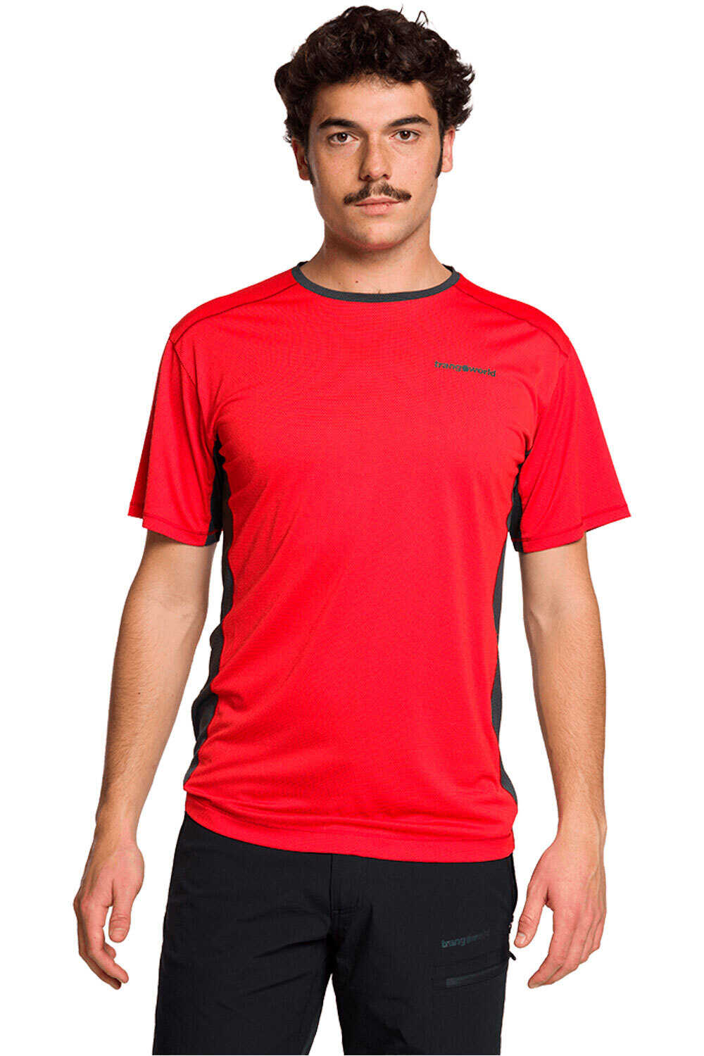 Trango camiseta montaña manga corta hombre CAMISETA RITSEM vista frontal
