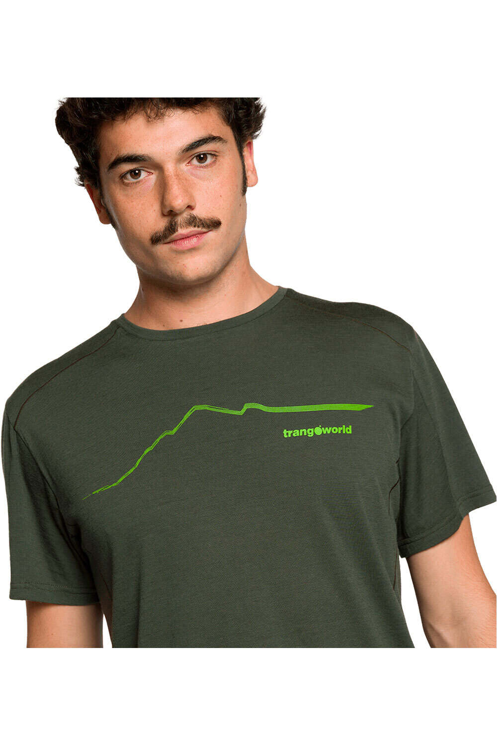 Trango camiseta montaña manga corta hombre CAMISETA SERNEUS vista detalle