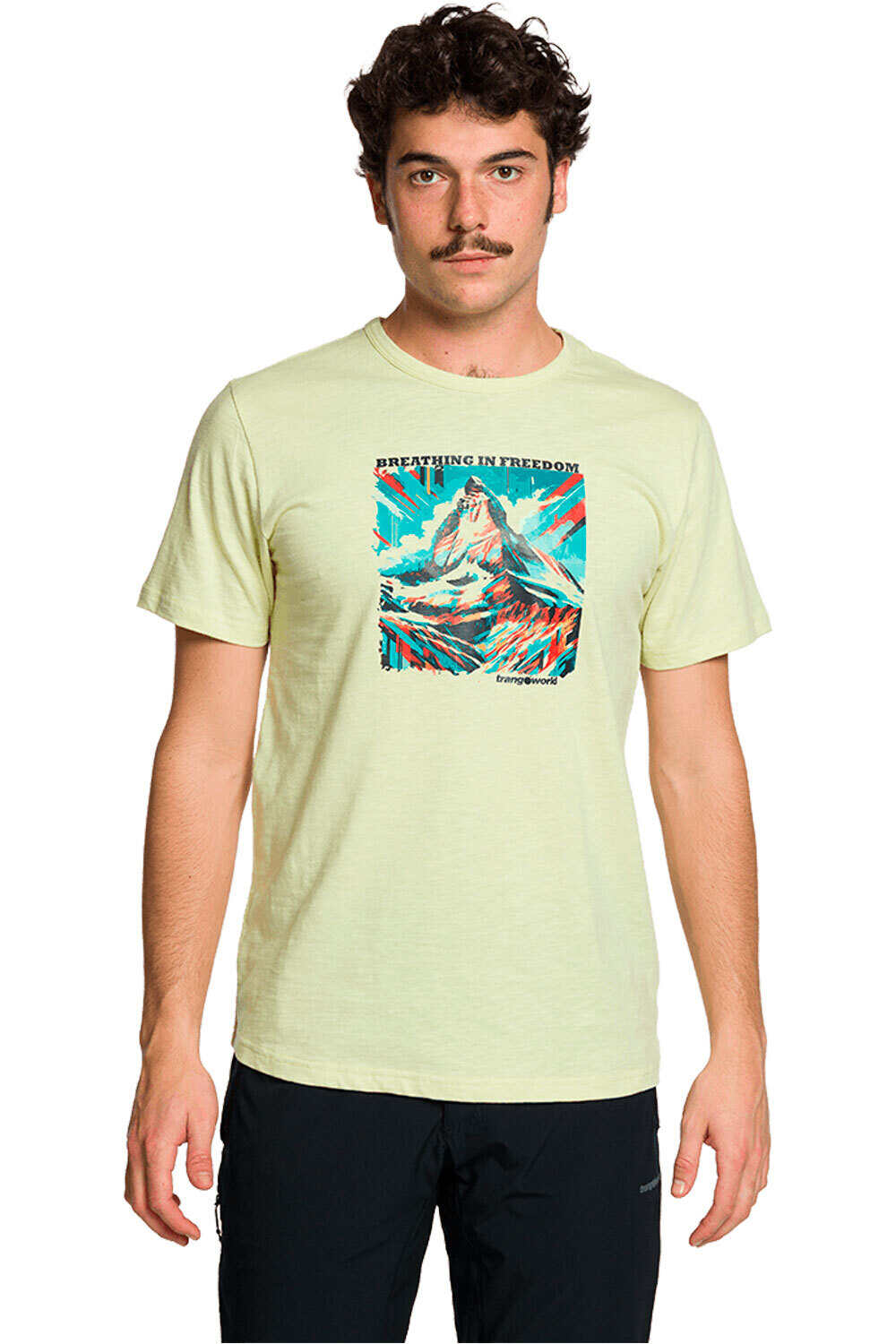Trango camiseta montaña manga corta hombre CAMISETA WARNICK vista frontal
