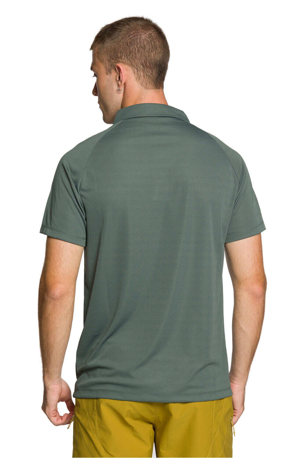 Trango camiseta montaña manga corta hombre POLO BONETE vista trasera