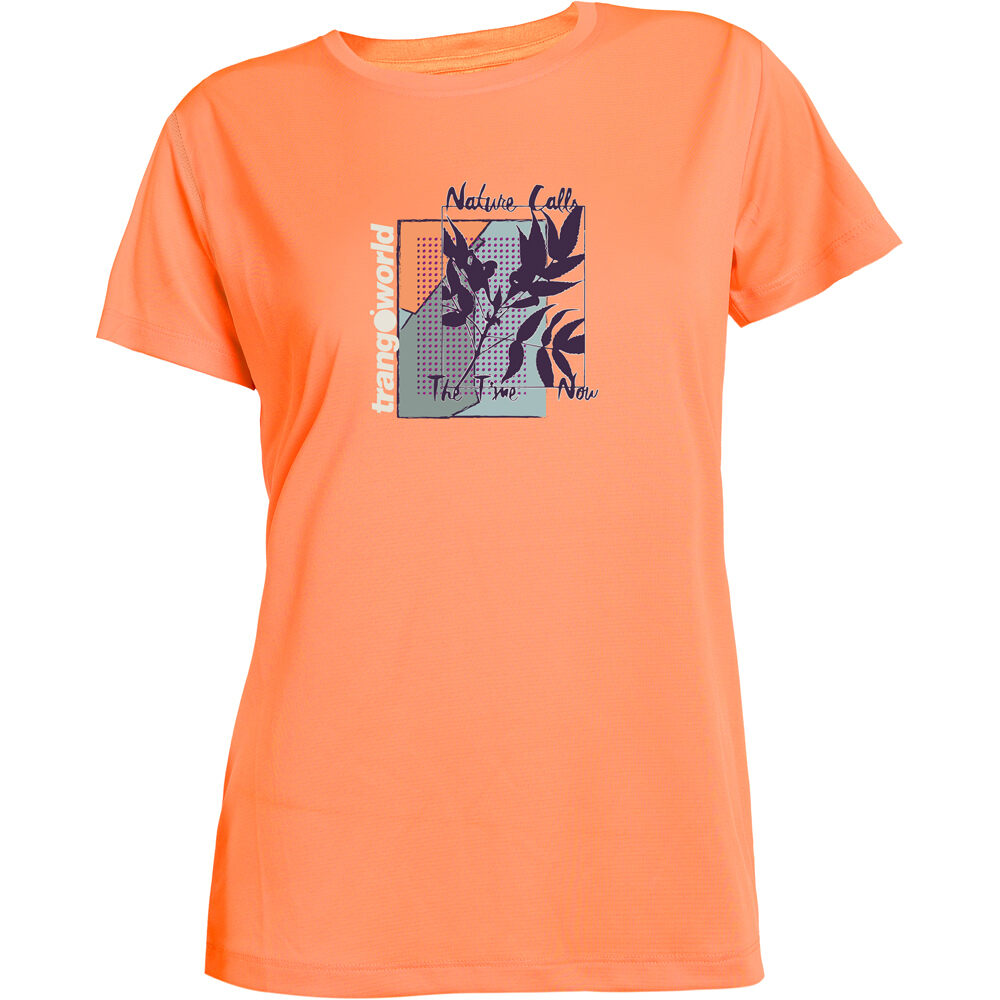 Trango camiseta montaña manga corta mujer _2_CAMISETA HONTORIA vista frontal