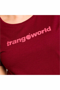 Trango camiseta montaña manga corta mujer CAMISETA AZAGRA DF vista detalle