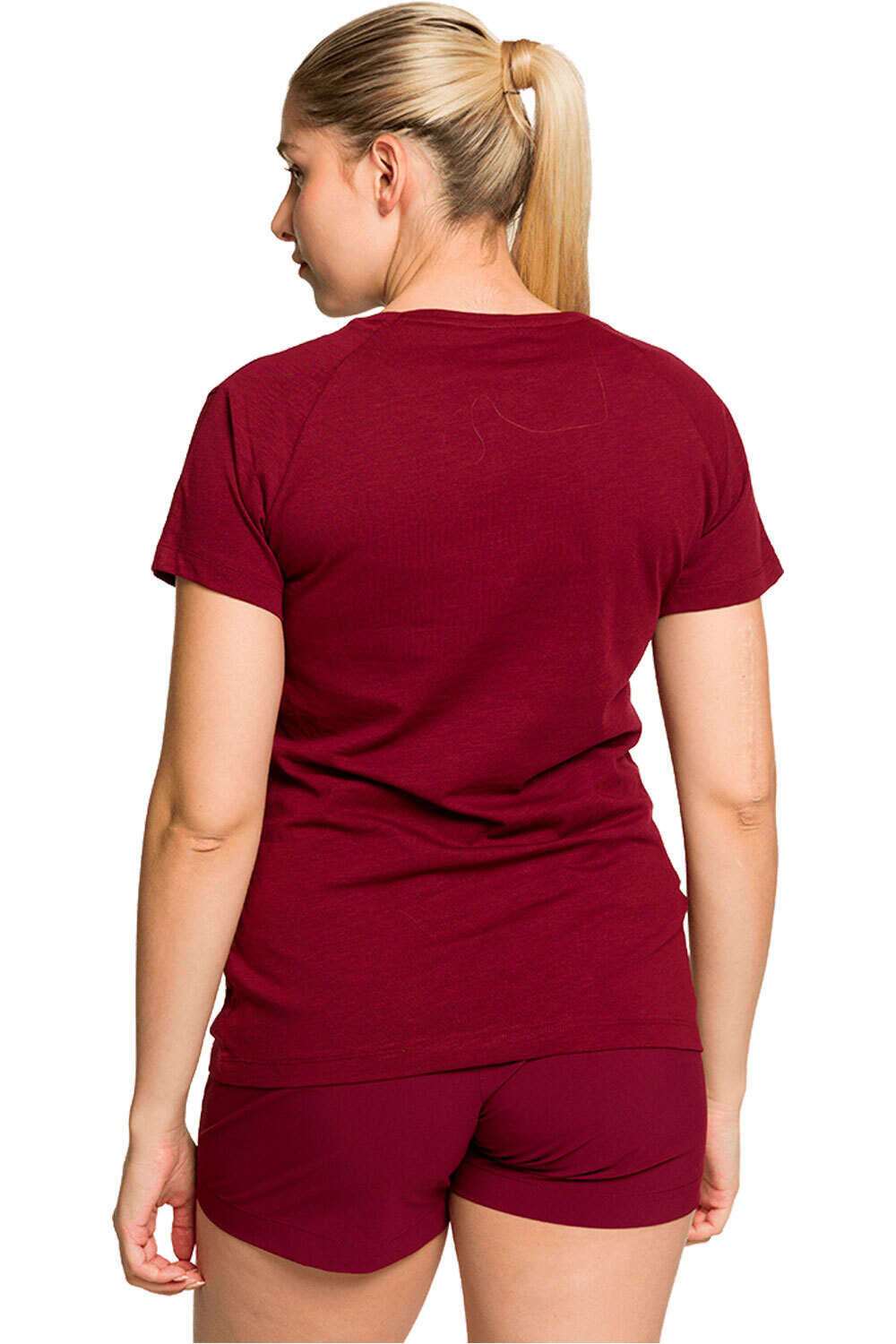 Trango camiseta montaña manga corta mujer CAMISETA AZAGRA DF vista trasera