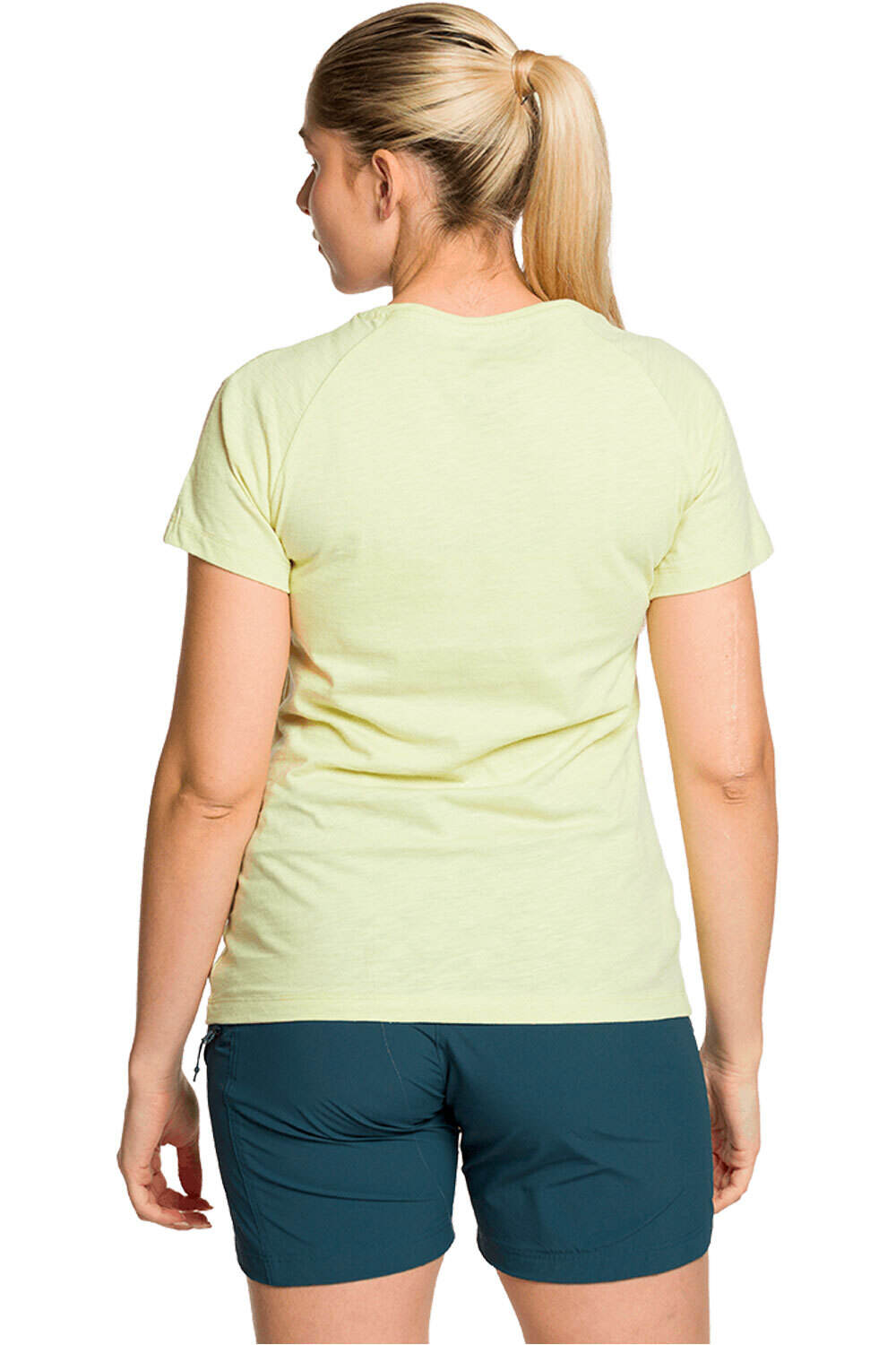 Trango camiseta montaña manga corta mujer CAMISETA AZAGRA DF vista trasera