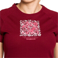 Trango camiseta montaña manga corta mujer CAMISETA COBDEN vista detalle